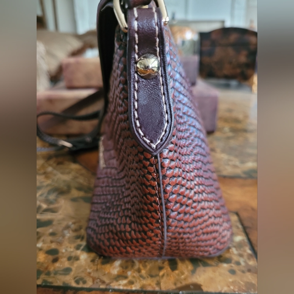 Dooney & Bourke Brown Crossbody Bag - Picture 3 of 10